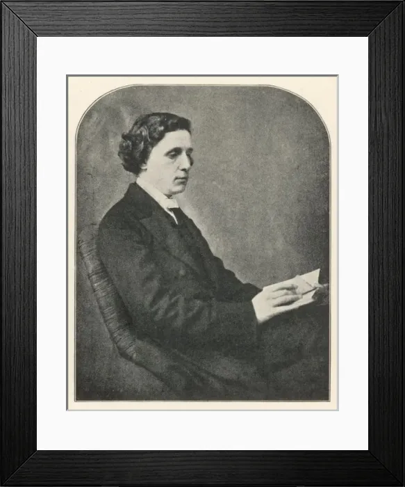Framed Print : Lewis Carroll / L&l / P176 Framed Print : Lewis Carroll / L&l / P176