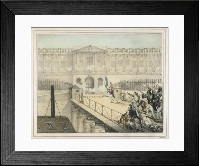 Framed Print : Revolutionaries Attack Framed Print : Revolutionaries Attack