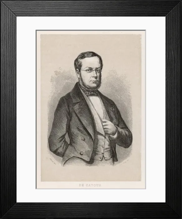 Framed Print : Cavour / Marc / Celebrites Framed Print : Cavour / Marc / Celebrites