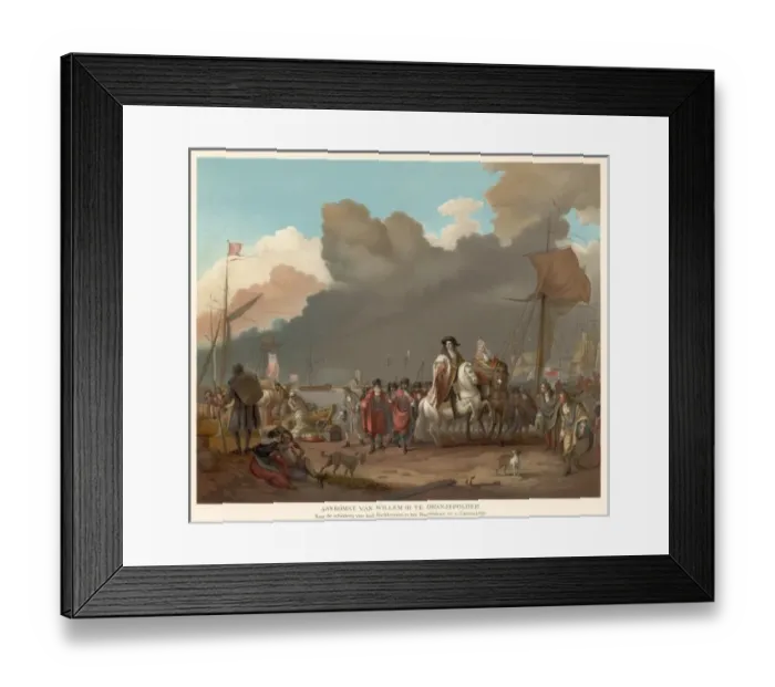Framed Print : William Iii / Oranjepolder Framed Print : William Iii / Oranjepolder