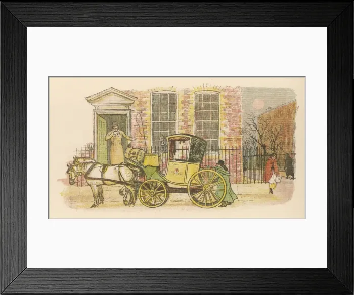 Framed Print : Private Horse Carriage Framed Print : Private Horse Carriage