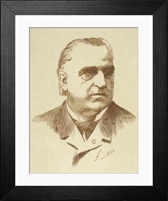 Framed Print : J-M Charcot / Desmoulin Framed Print : J-M Charcot / Desmoulin
