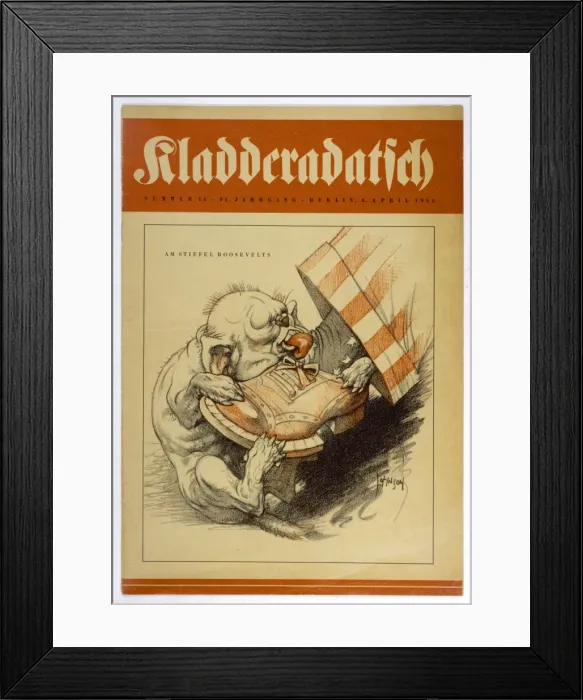 Framed Print : Churchill / Kladder / 1941 Framed Print : Churchill / Kladder / 1941