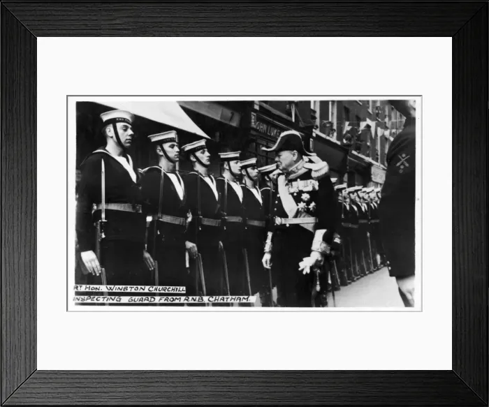 Framed Print : Churchill / Chatham / Inspec Framed Print : Churchill / Chatham / Inspec