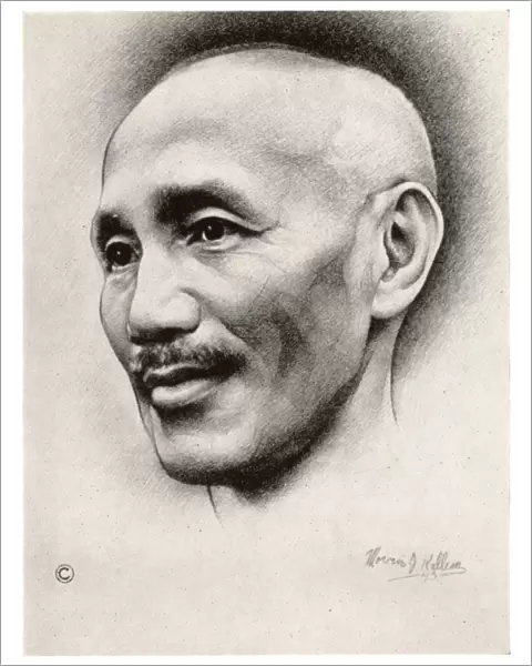 Chiang Kai-Shek  /  Postcard