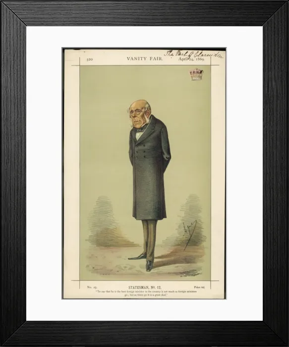 Framed Print : Gwf Hyde / Clarendon / Vfair Framed Print : Gwf Hyde / Clarendon / Vfair
