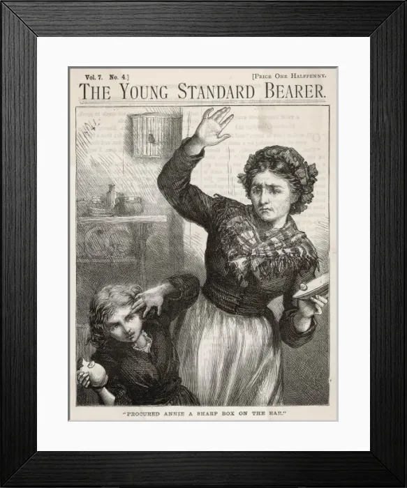 Framed Print : Raising Hand to Child Framed Print : Raising Hand to Child