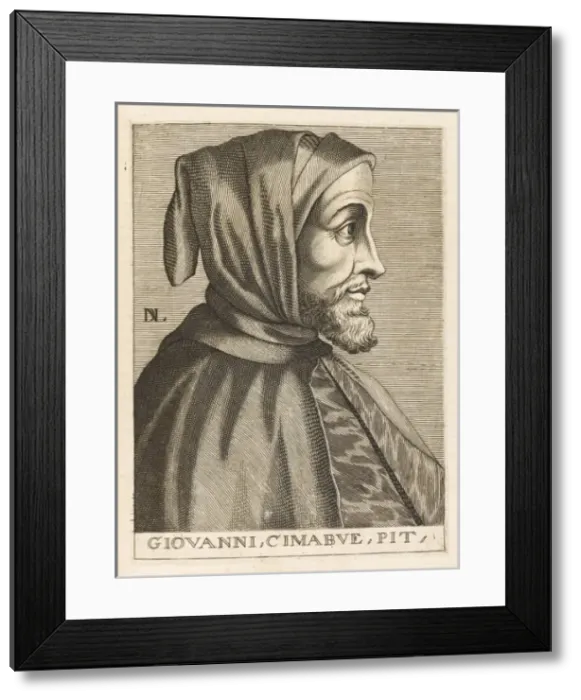 Framed Print : Cimabue / Di Pepo / Larmessi Framed Print : Cimabue / Di Pepo / Larmessi