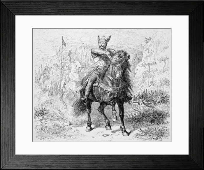 Framed Print : El Cid / Camphausen Framed Print : El Cid / Camphausen