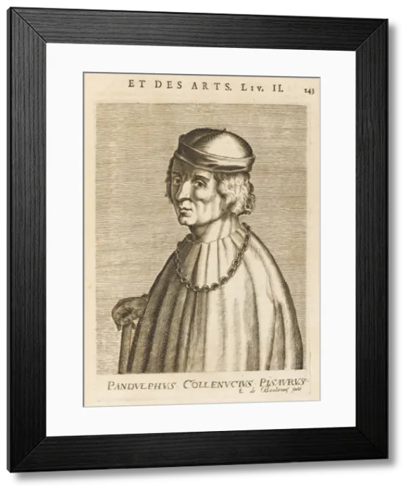 Framed Print : Pandolfo Collenuccio Framed Print : Pandolfo Collenuccio