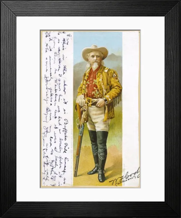 Framed Print : Cody / Postcard / Colour Framed Print : Cody / Postcard / Colour