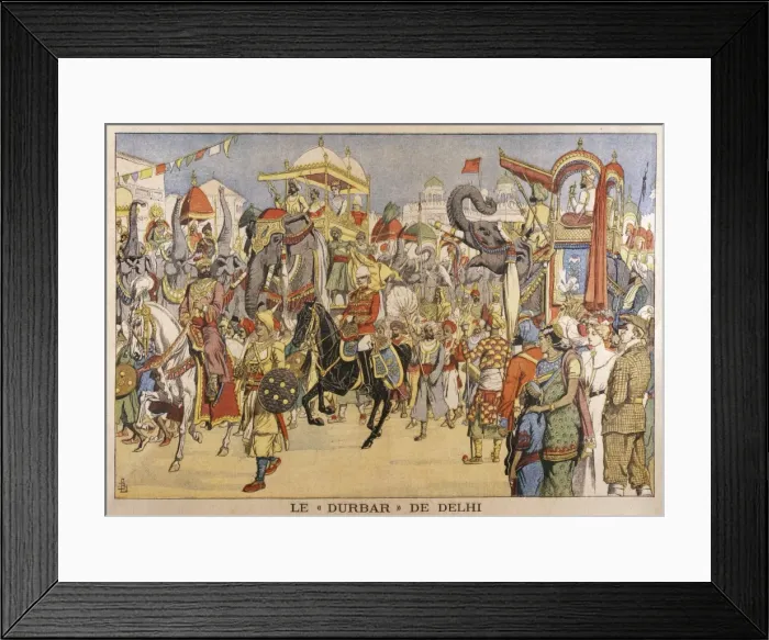 Framed Print : Durbar for Edward VII Framed Print : Durbar for Edward VII