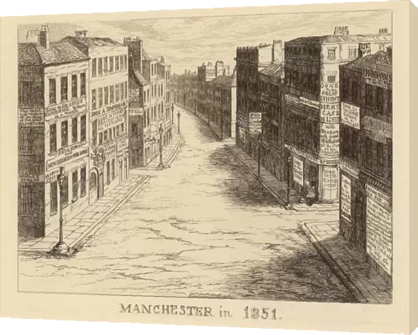 Deserted Manchester 1851