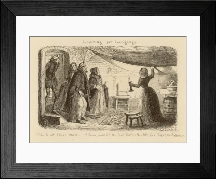 Framed Print : Crystal Palace / Lodgings Framed Print : Crystal Palace / Lodgings