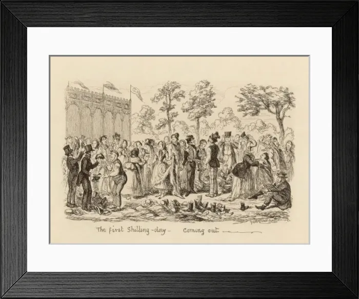 Framed Print : Crystal Palace / Shilling Framed Print : Crystal Palace / Shilling
