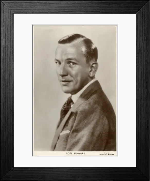 Framed Print : Noel Coward / Postcard Framed Print : Noel Coward / Postcard