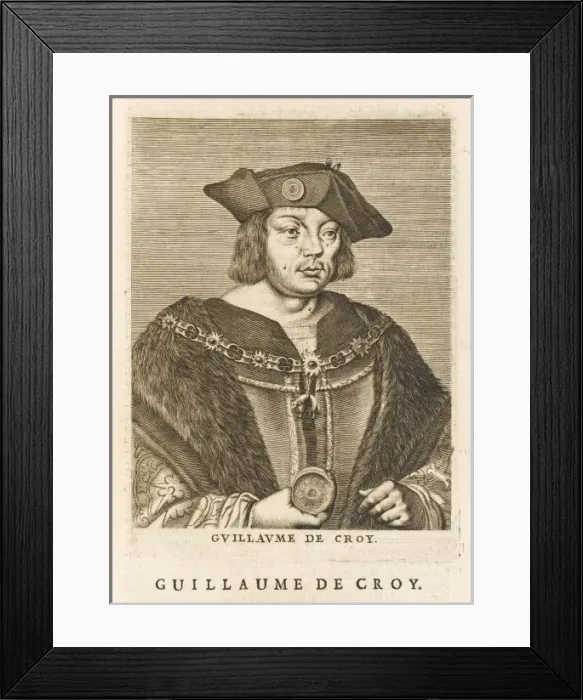 Framed Print : Guillaume De Croy / Larmes Framed Print : Guillaume De Croy / Larmes