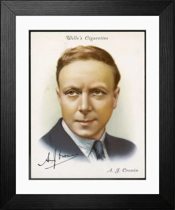 Framed Print : Aj Cronin / Cig Card Framed Print : Aj Cronin / Cig Card