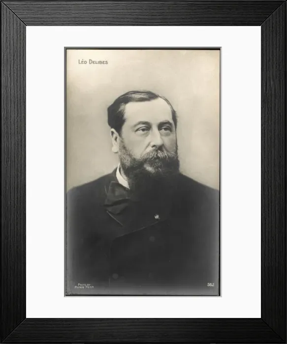 Framed Print : Leo Delibes / Pierre Petit Framed Print : Leo Delibes / Pierre Petit