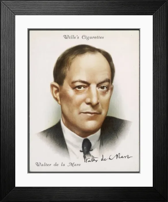 Framed Print : Walter John De LA Mare Framed Print : Walter John De LA Mare