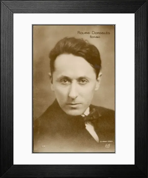 Framed Print : Roland Dorgeles / Manuel Framed Print : Roland Dorgeles / Manuel