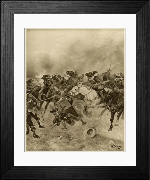 Framed Print : Battle of Marston Moor Framed Print : Battle of Marston Moor