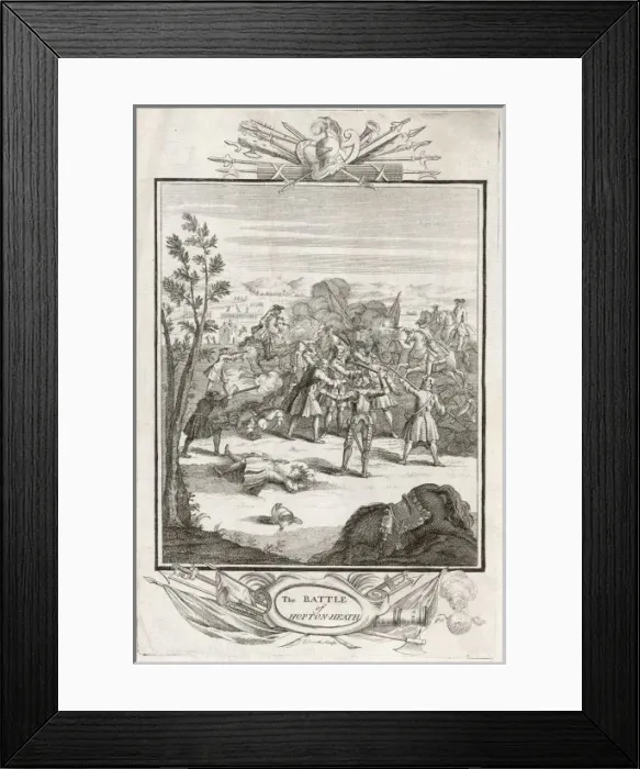 Framed Print : Battle of Hopton Heath Framed Print : Battle of Hopton Heath