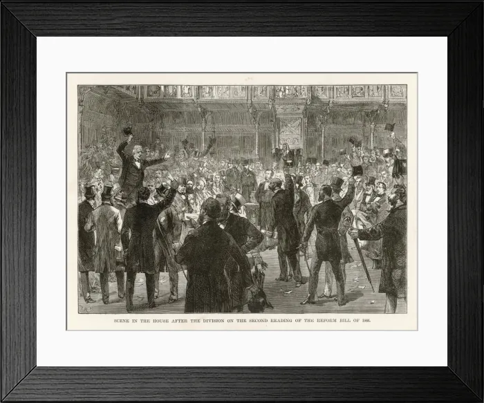 Framed Print : Commons / Reading of Bill Framed Print : Commons / Reading of Bill