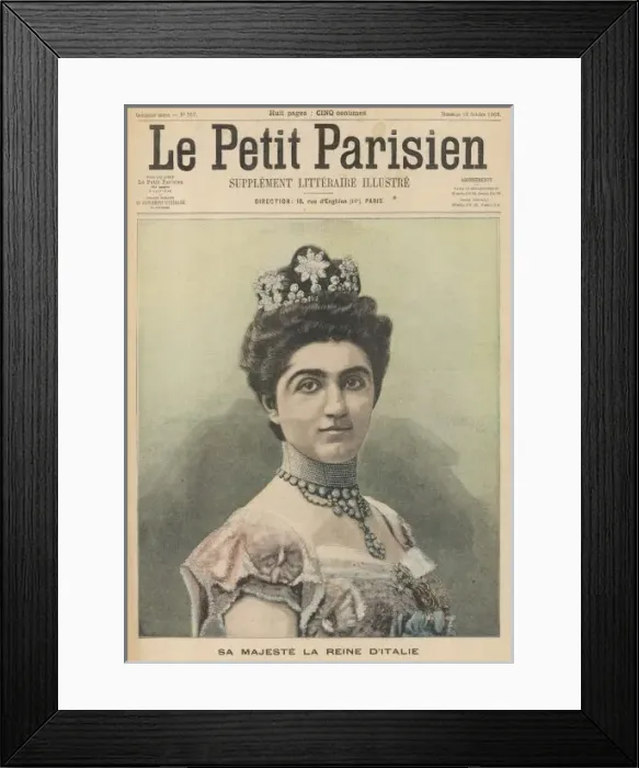 Framed Print : Elena, Queen of Italy Framed Print : Elena, Queen of Italy