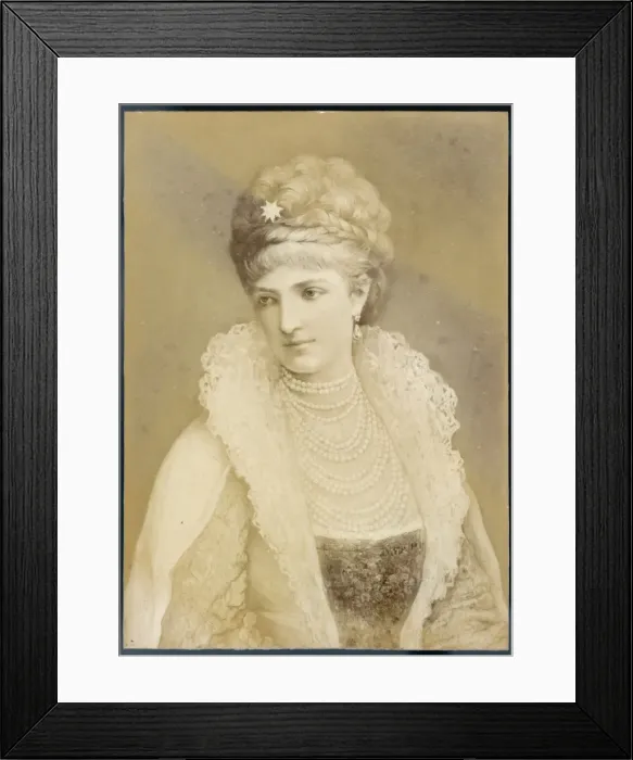 Framed Print : Margherita of Savoy / Sepi Framed Print : Margherita of Savoy / Sepi