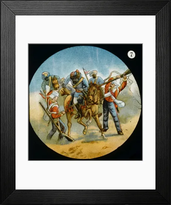 Framed Print : Rescue of Farreli / 1857 Framed Print : Rescue of Farreli / 1857