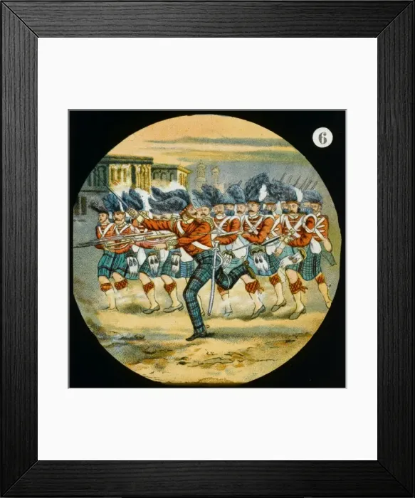Framed Print : Charge / Lucknow / 1857 Framed Print : Charge / Lucknow / 1857
