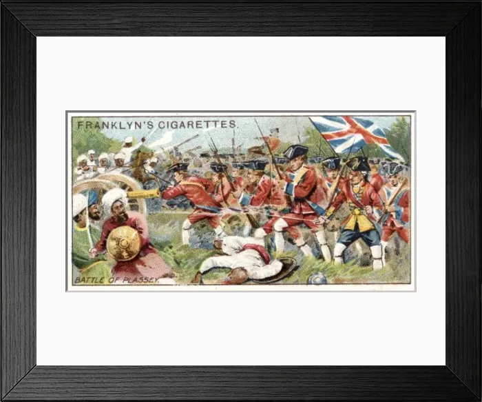 Framed Print : Clive at Plassey / India Framed Print : Clive at Plassey / India