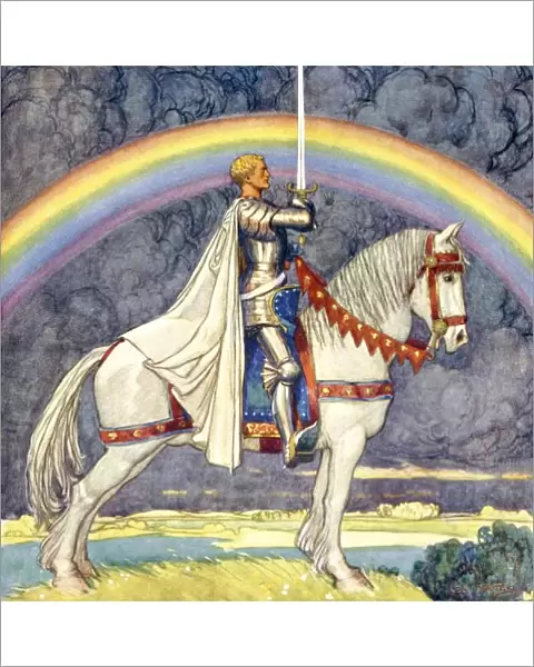 Saint George and a Rainbow
