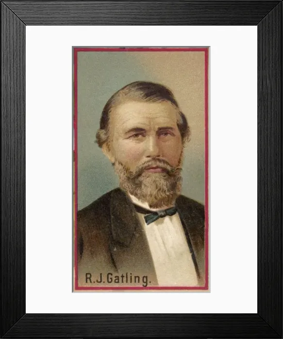 Framed Print : Richard Jordan Gatling Framed Print : Richard Jordan Gatling