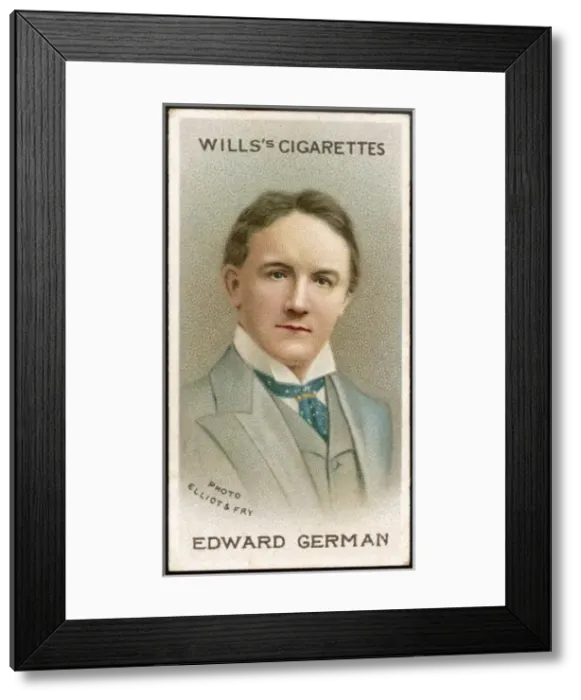 Framed Print : Edward German / Cig Card Framed Print : Edward German / Cig Card