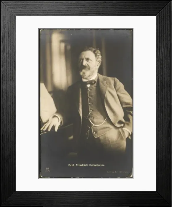 Framed Print : Friedrich Gernsheim Framed Print : Friedrich Gernsheim