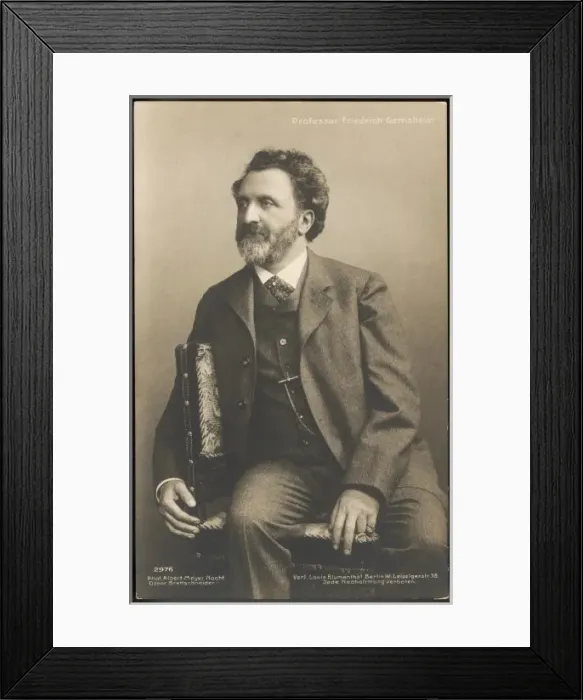 Framed Print : Friedrich Gernsheim Framed Print : Friedrich Gernsheim