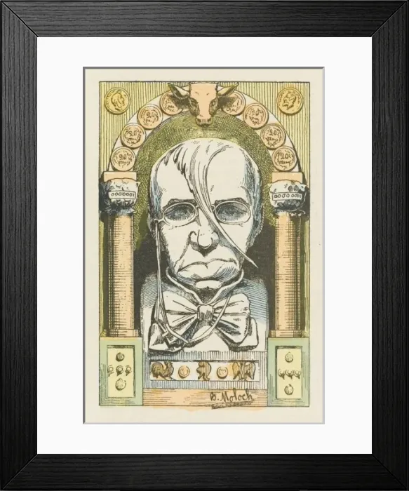 Framed Print : Emile De Girardin / Trombi Framed Print : Emile De Girardin / Trombi