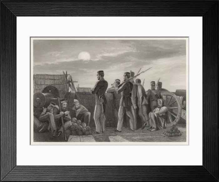 Framed Print : The Siege of Lucknow Framed Print : The Siege of Lucknow