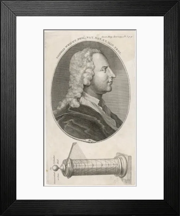 Framed Print : Thomas Wright / Scientist Framed Print : Thomas Wright / Scientist