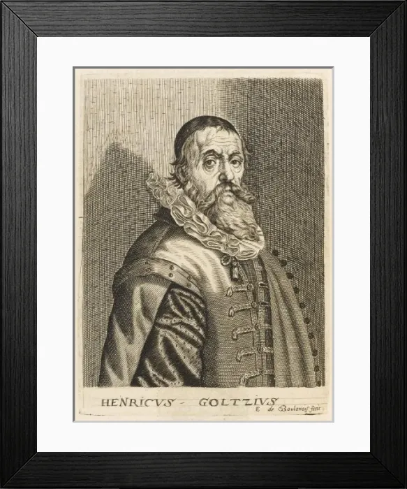 Framed Print : Hendrik Goltzius / Boulono Framed Print : Hendrik Goltzius / Boulono