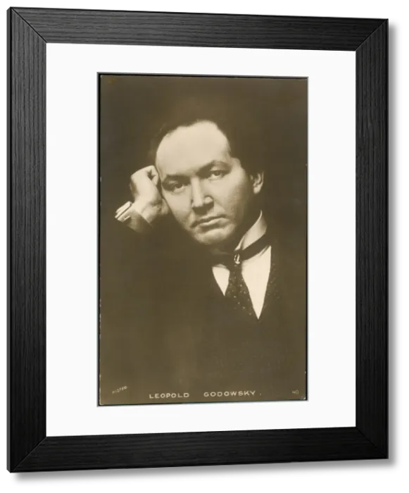 Framed Print : Leopold Godowsky / Postcd Framed Print : Leopold Godowsky / Postcd