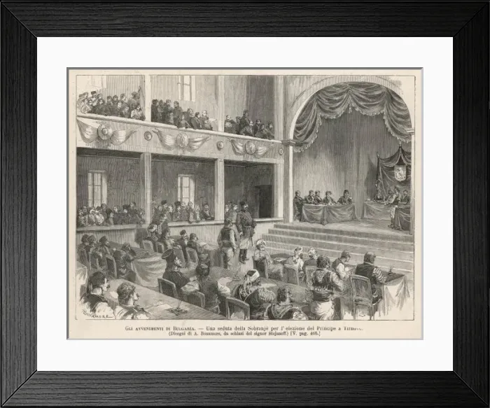 Framed Print : Tirnova / Electing Prince Framed Print : Tirnova / Electing Prince