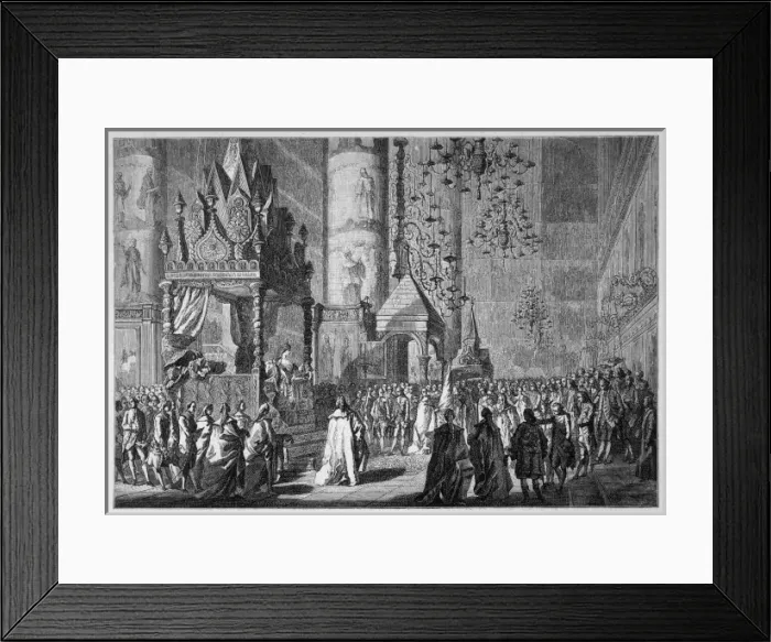 Framed Print : Coronation Catherine II Framed Print : Coronation Catherine II