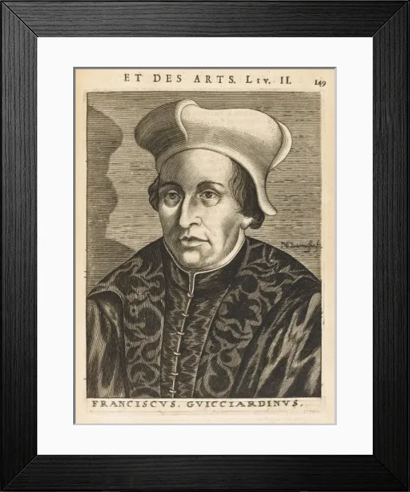Framed Print : Francesco Guicciardini Framed Print : Francesco Guicciardini