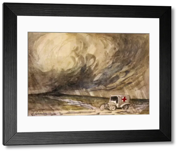 Framed Print : WW1 / C 1916 / AMBULANCE Framed Print : WW1 / C 1916 / AMBULANCE