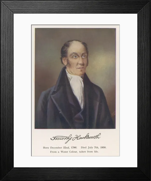 Framed Print : Timothy Hackworth / Young Framed Print : Timothy Hackworth / Young