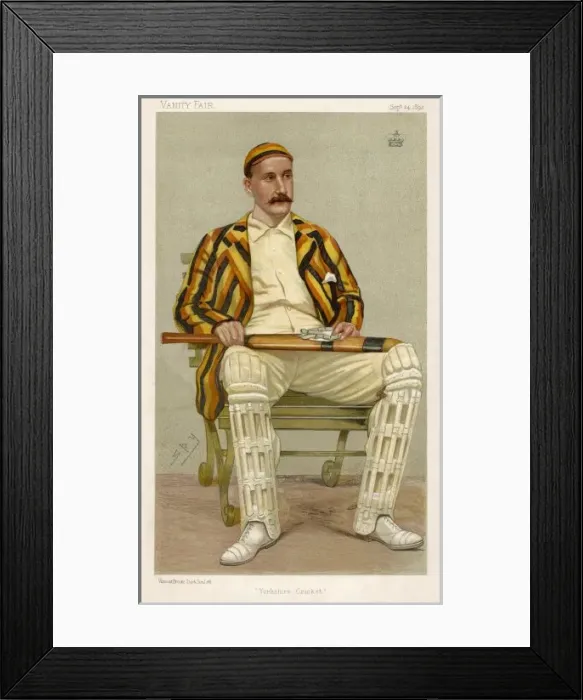 Framed Print : Hawke / Cricketer Framed Print : Hawke / Cricketer