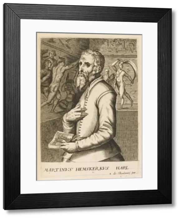 Framed Print : Maerten Van Heemskerk  /  Es